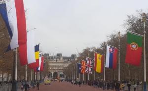 Zastava Sjeverne Makedonije podignuta uoči Samita NATO-a u Londonu 