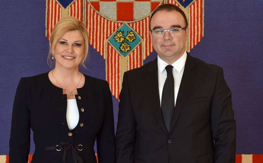 Novi ambasador BiH u Hrvatskoj predao akreditive Kolindi Grabar-Kitarović