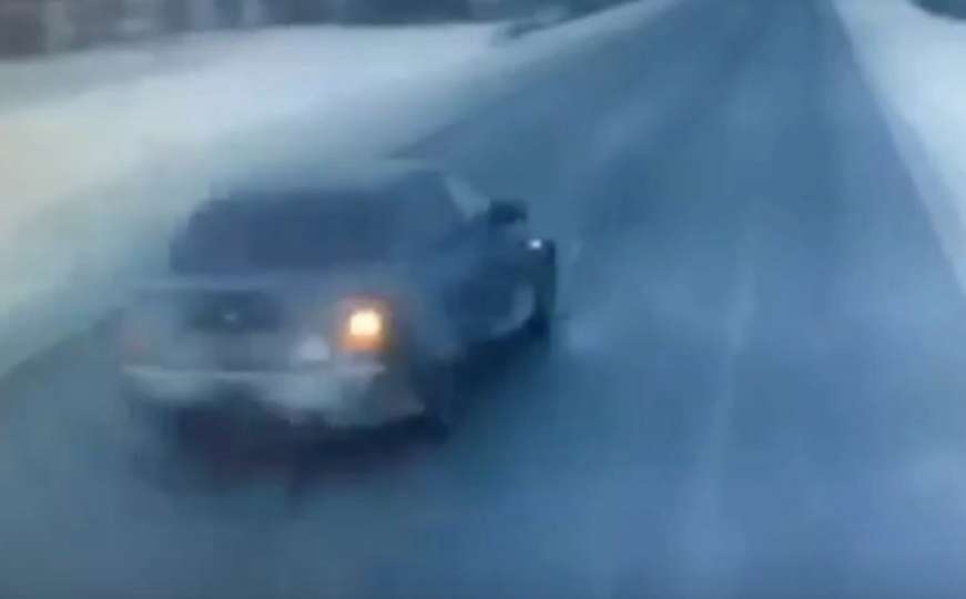 Stiže nam snijeg: Uznemirujući snimak kao upozorenje vozačima