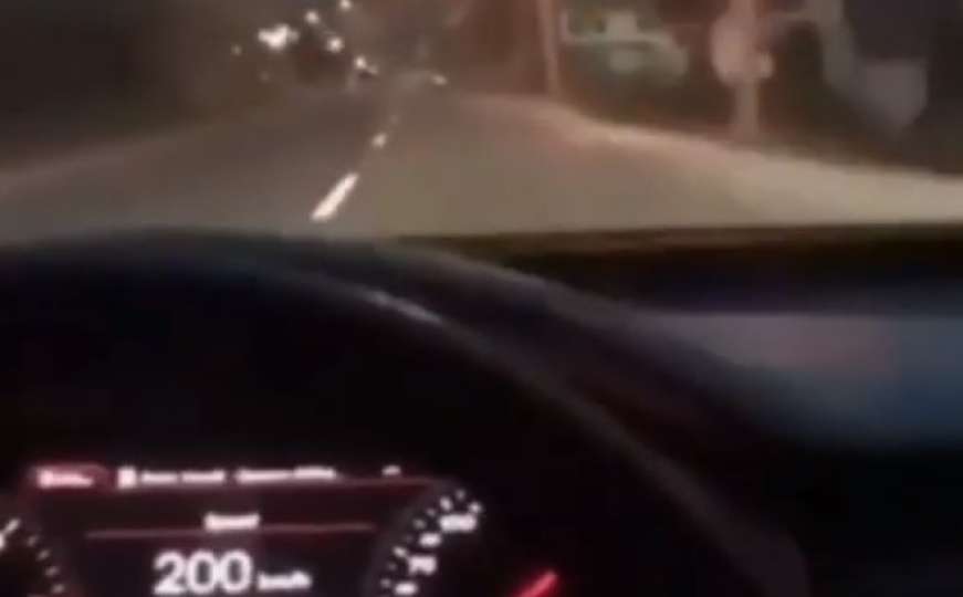 Divlja vožnja: Kroz Novi Pazar vozio 209 km/h!