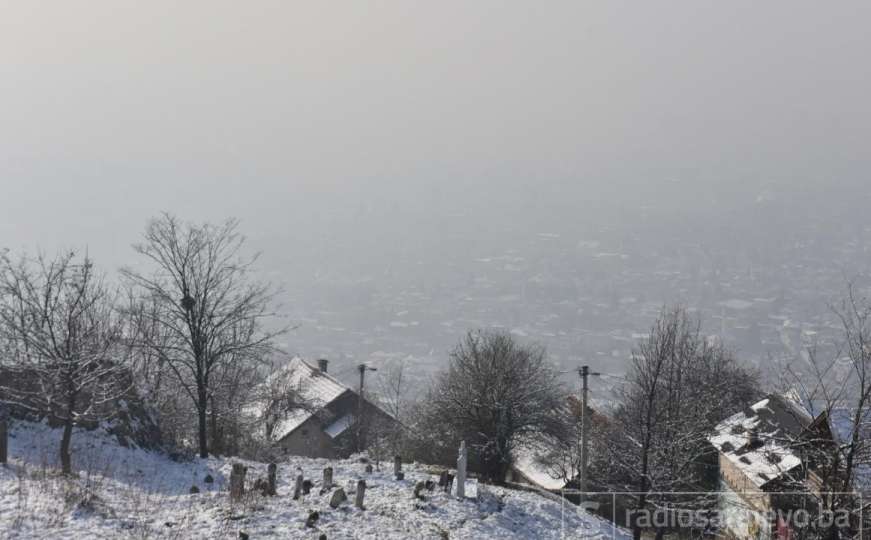 Zbog zagađenog zraka u Kantonu Sarajevo proglašena epizoda "Pripravnost"