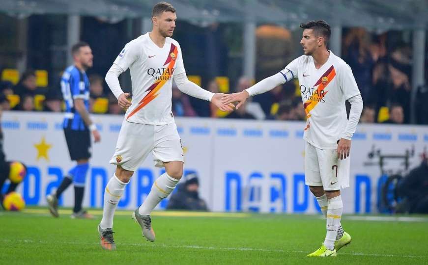 Derbi na Giuseppe Meazzi: Roma odoljela lideru, Džeko igrao od 68. minuta