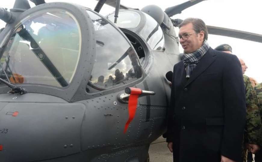 Vučić o novim helikopterima: Zovu ih đavoljim kočijama, oni su čuvari našeg neba