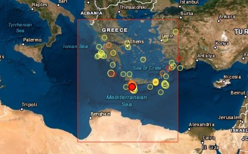 Tlo se trese u Grčkoj: Sedam zemljotresa za samo sat i po