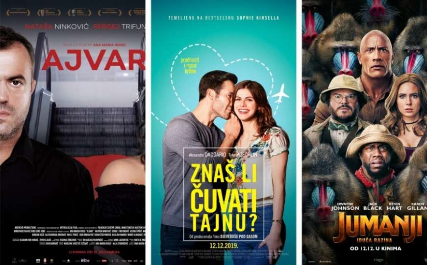 Novi filmovi u Cinema Cityju: Stiže Jumanji 2, ali i Ajvar sa Sergejem Trifunovićem