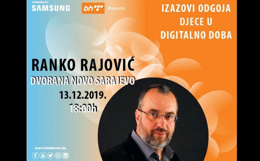 BH Telecom i Samsung vas vode na edukativno predavanje Ranka Rajovića