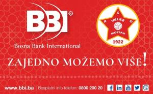 BBI banka uz FK Velež i u 2020. godini