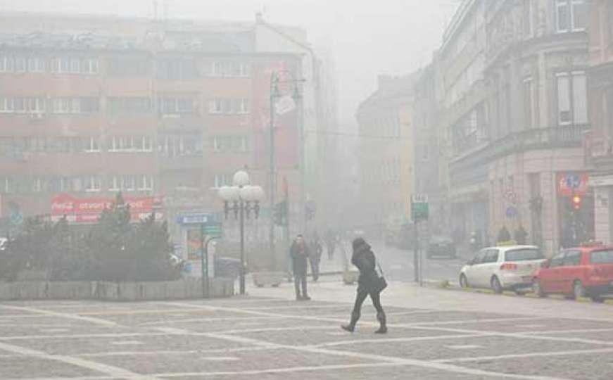 Sarajevo se jutros ponovo guši u smogu, zrak NEZDRAV