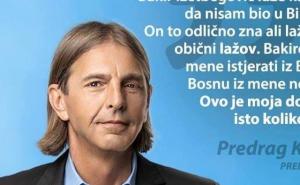 Kojović: Izetbegović laže jer je lažov, BiH je moja domovina koliko i njegova