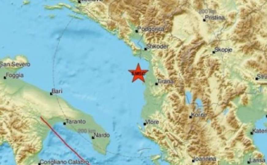 Nakon Srbije zemljotres pogodio i Albaniju