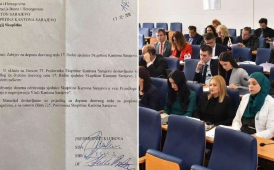 Pogledajte koji su zastupnici potpisali zahtjev za smjenu Konakovića i Vlade KS