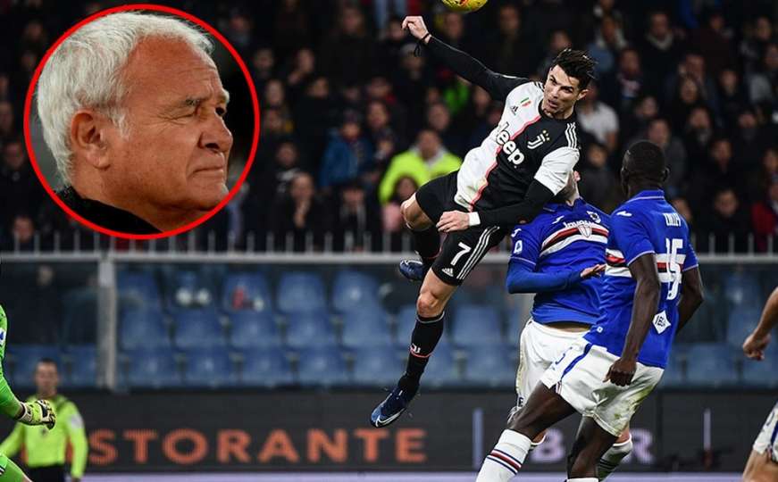 Ranieri: Ronaldo je u zraku ostao sat i po, gol vrijedi cijene ulaznice 