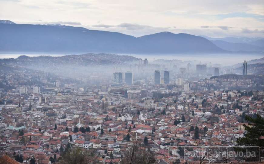 U Kantonu Sarajevo zbog zagađenja zraka proglašena epizoda "Upozorenje"