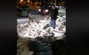 Ledena apokalipsa u Hrvatskoj: Za pola sata dalmatinski grad potpuno zatrpan