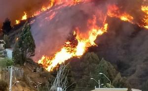 Užas na Badnju večer: Gori poznati turistički grad, stanovnici ostali bez kuća