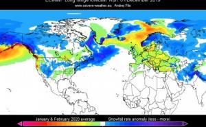 Objavljena prognoza za ostatak zime: Evo kakvo nas vrijeme čeka na početku 2020.
