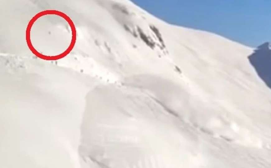 Objavljen video: Lavinu u Švicarskoj izazvao skijaš?