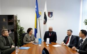 Premijer Forto i ministar Šteta s rezidentnom predstavnicom UNDP-a u BiH Nederom