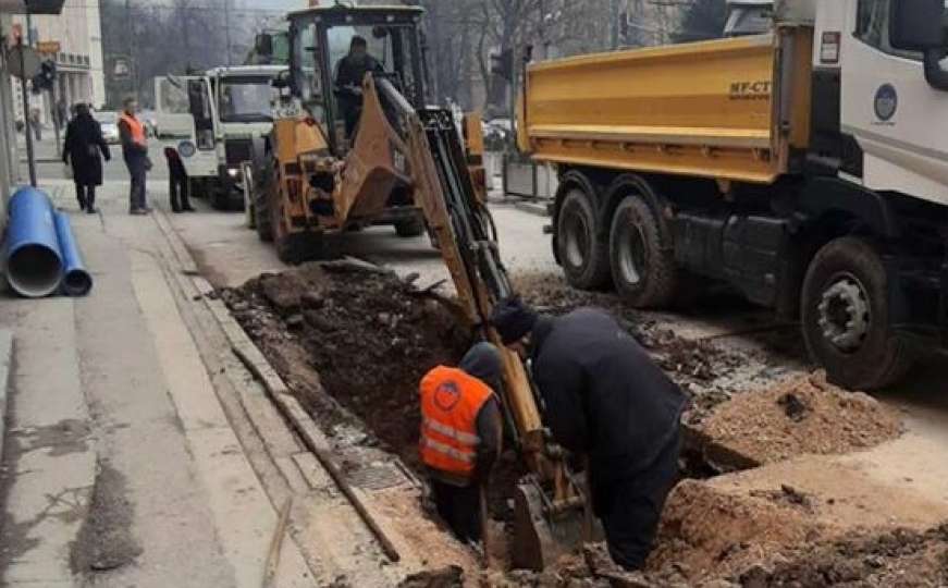 ViK popravlja i danas: Provjerite koje sarajevske ulice će biti bez vode
