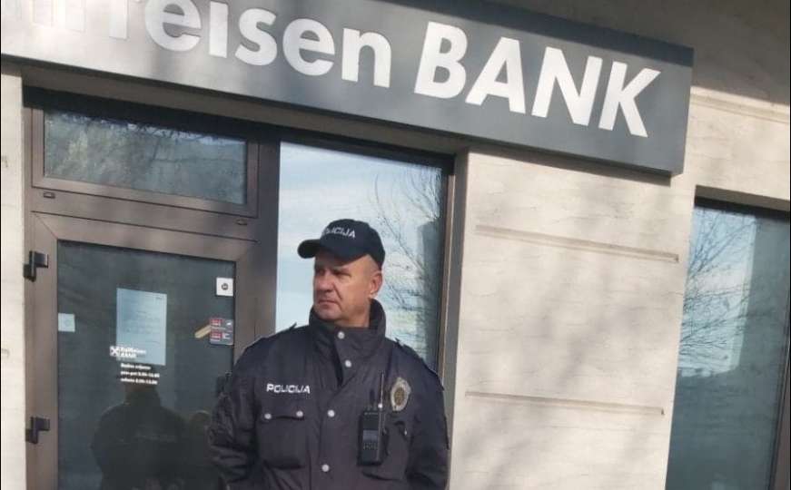 Detalji pljačke u Sarajevu: U banku je ušao kao klijent i zatražio 7.000 KM
