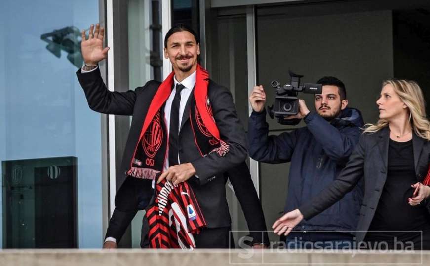 Zlatan Ibrahimović predstavljen u Milanu: Djeca mu izabrala broj 21 na dresu