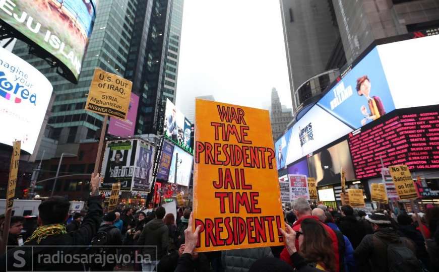 U Washingtonu i New Yorku održane demonstracije protiv Donalda Trumpa