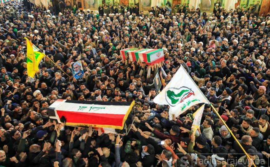 Desetine hiljada Iranaca na dženazi ubijenog generala Soleimanija 