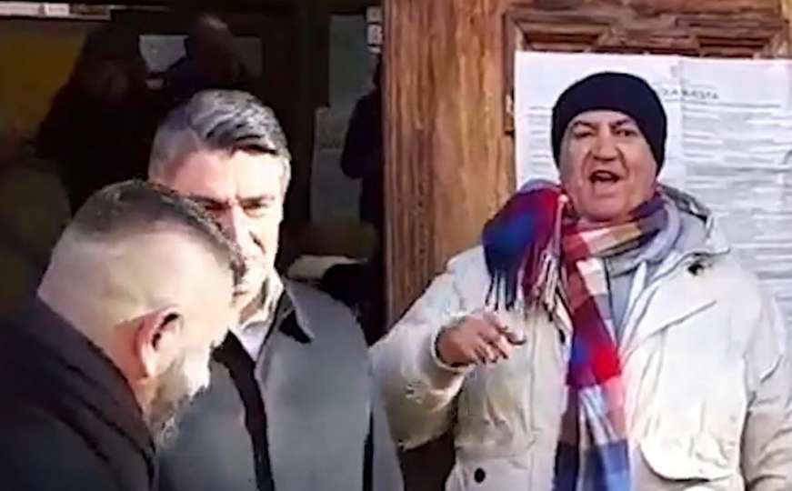 Muškarac verbalno napao Milanovića: "Evo vam komunjara, laže vas"