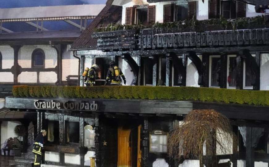 Pogledajte kako je izgorio jedan od najpoznatijih njemačkih restorana