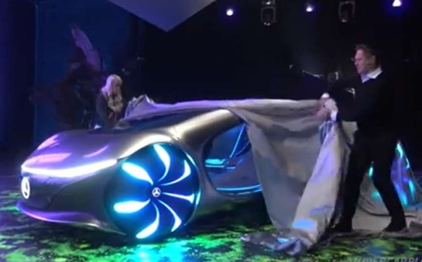 Novo čudo iz Mercedesa: Automobil kao iz filma Avatar