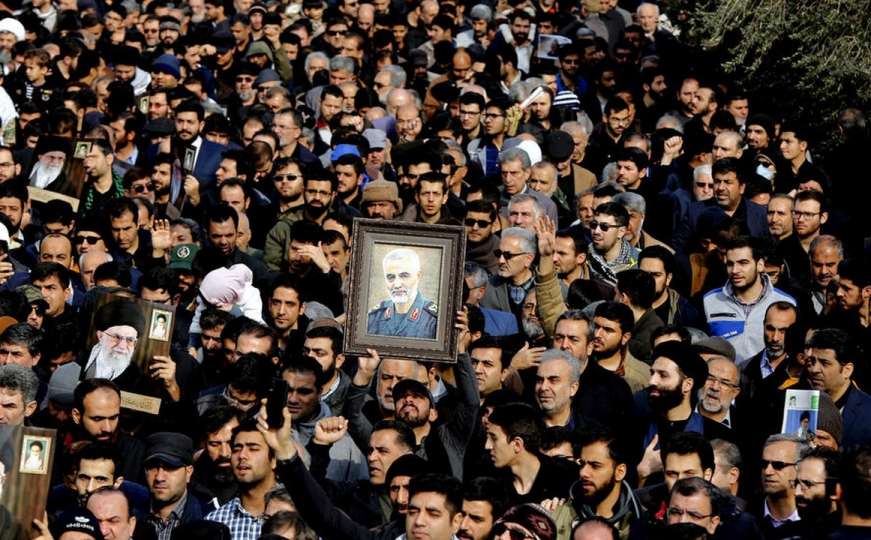 Porastao broj poginulih tokom ispraćaja ubijenog iranskog generala