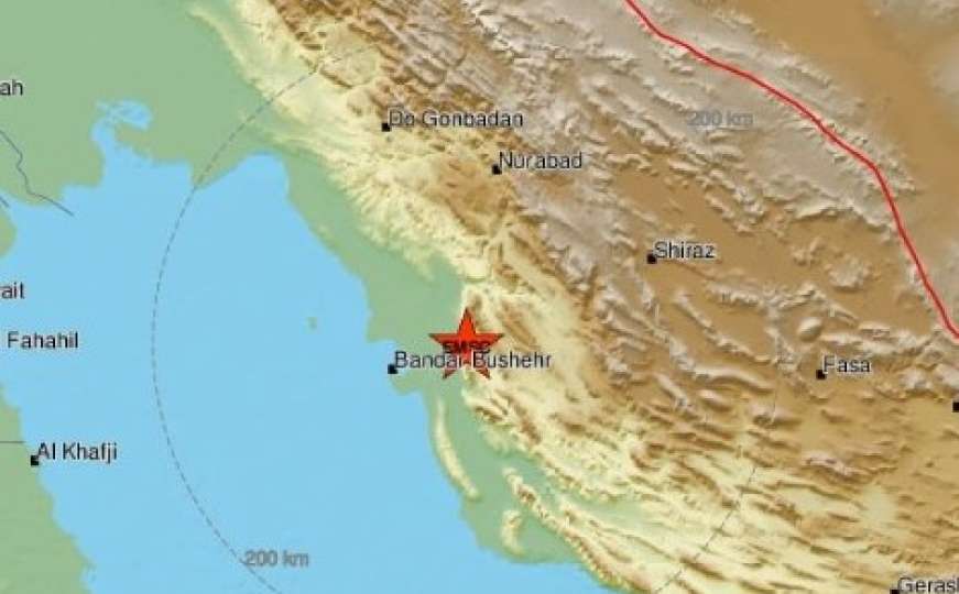 Zemljotres u Iranu u blizini nuklearne elektrane