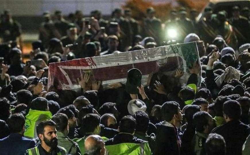 Nakon trodnevne žalosti: Pokopano tijelo ubijenog Qasema Soleimanija 