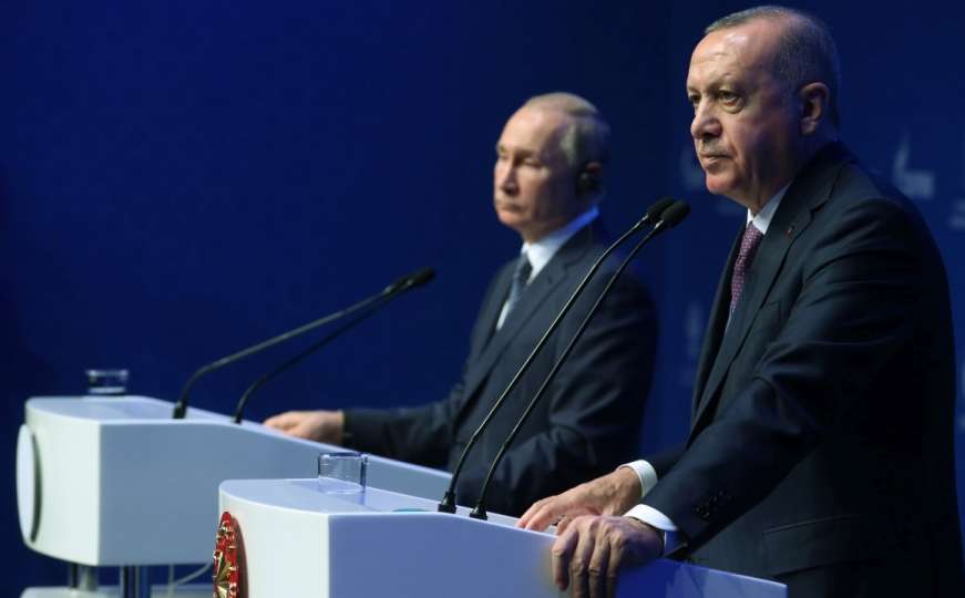 Erdogan i Putin izdali zajedničko saopćenje: Spominje se SAD i Iran