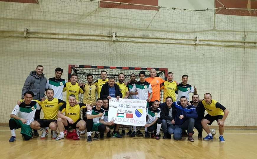 WinterFest u Hadžićima: Migranti, izbjeglice i mještani učesnici futsal turnira