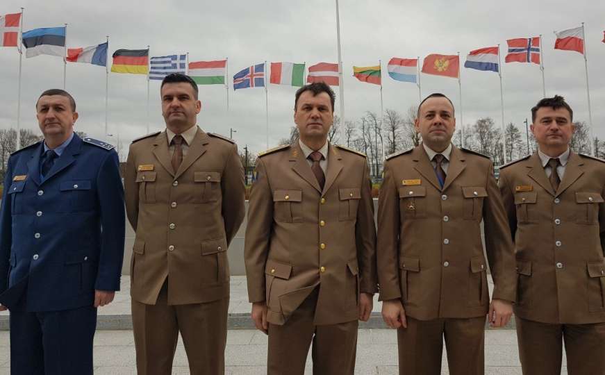 Generalpukovnik Mašović na sastanku Vojnog komiteta NATO-a u Briselu