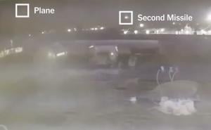 Novi video prikazuje da su dvije iranske rakete pogodile ukrajinski avion