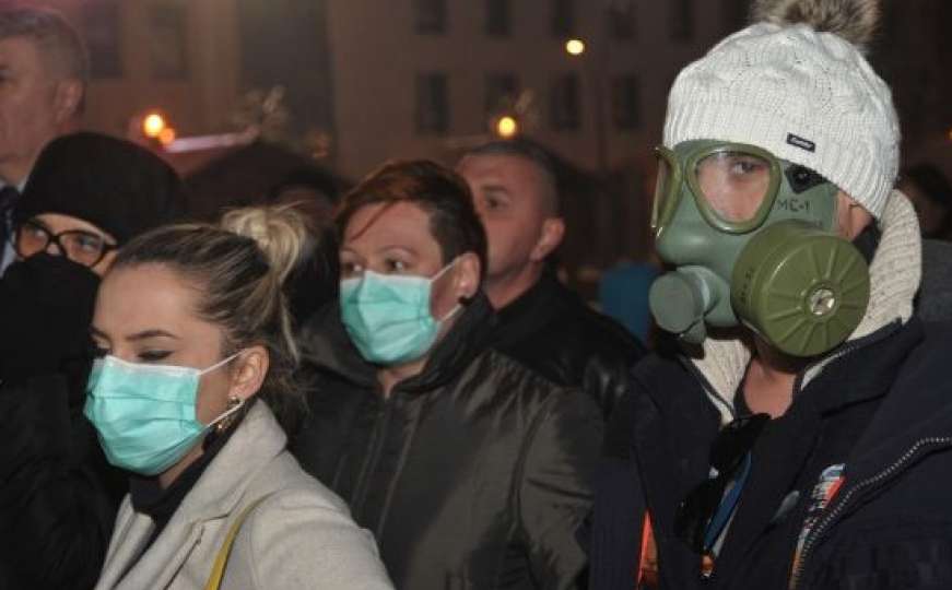 Tuzlaci na protestu digli glas: Naše je pravo da imamo čist zrak!