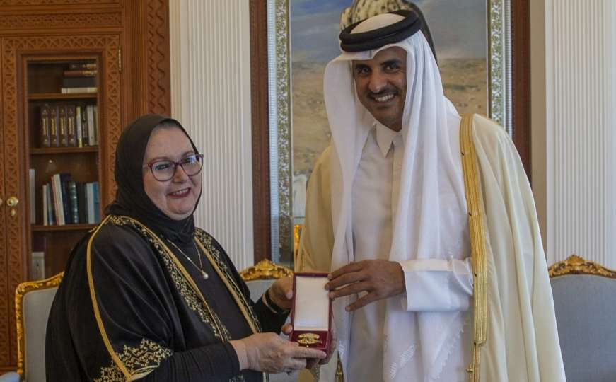 Emir države Katar odlikovao ministricu Biseru Turković