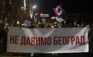 Stotine okupljenih na protestu: Beograđani digli glas protiv zagađenja vazduha