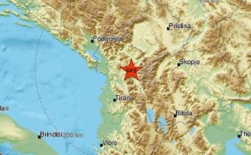 Zemljotresi opet potresli Balkan 