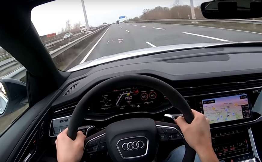 Hrabrost ili ludost? „Nagazio“ Audi na autocesti preko 300 km/h