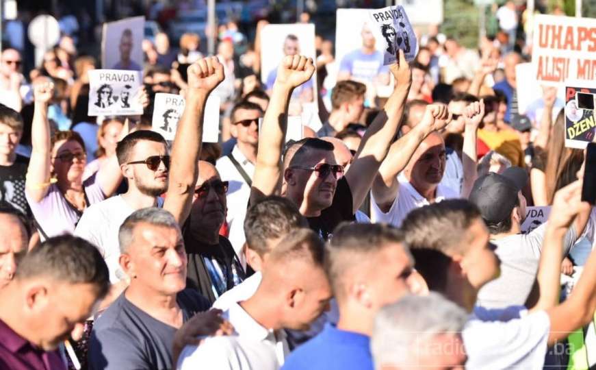 Novi protesti u Sarajevu za istinu o Dženanu Memiću: Ovo je ispit za državu!