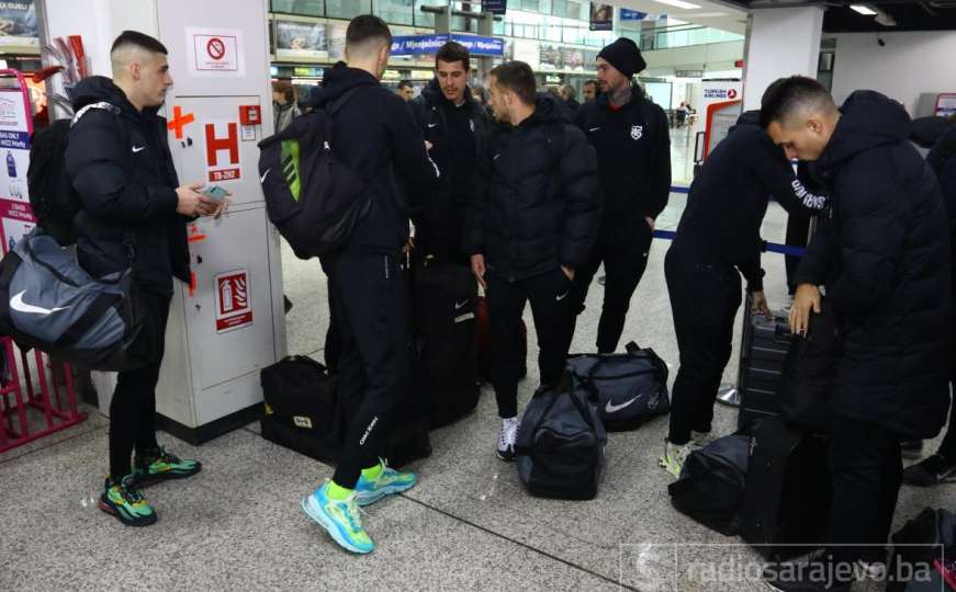 Igrači FK Sarajevo otputovali na pripreme u Tursku