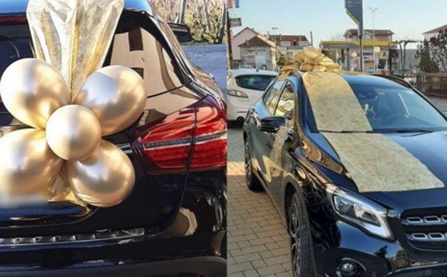 Ljubav ne poznaje granice: Hercegovac ljepšoj polovini kupio Mercedes GLA i ukrasio ga