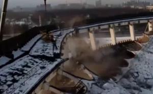 Uznemirujuće: Potresni snimak rušenja stadiona i pogibije radnika