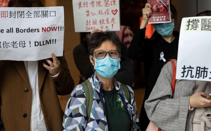 Bolnički radnici u Hong Kongu počeli štrajk, traže blokadu granice s Kinom