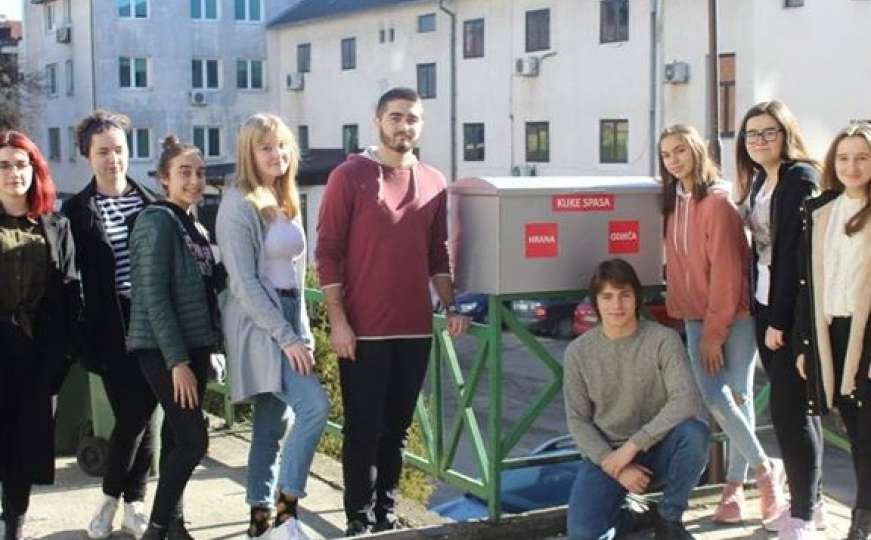 Mladi iz Gradačca postavili kutije po gradu za pomoć ugroženim građanima