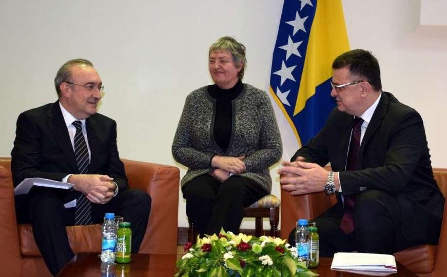Tegeltija sa ambasadorom Kocem: Što prije izgraditi autoput Beograd – Sarajevo