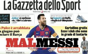 Senzacija iz Gazzette dello Sport: Lionel Messi napušta Barcelonu i odlazi u Seriju A?